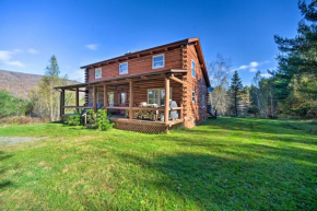 Rustic Log Cabin with Yard - 9 Mi to Hunter Mtn